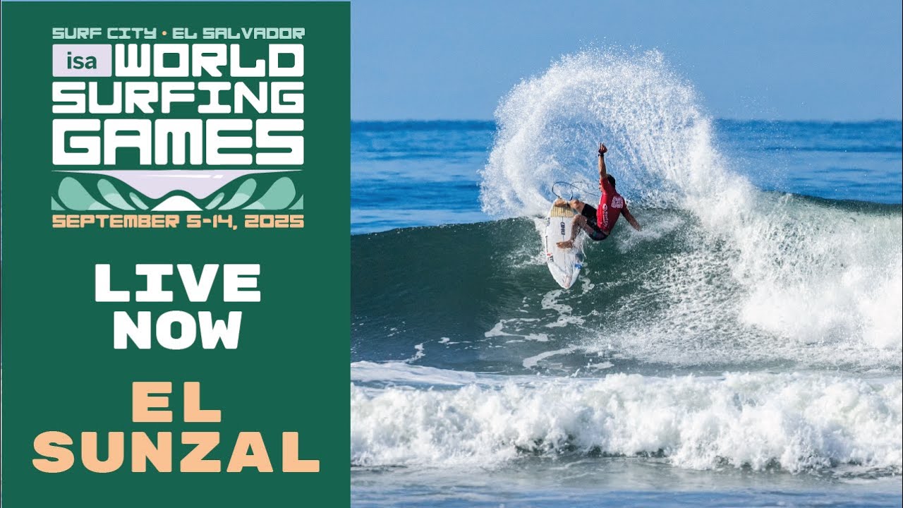 LIVE NOW! - Podium 2 | Competition Day 4 - 2025 Surf City El Salvador ISA World Surfing Games