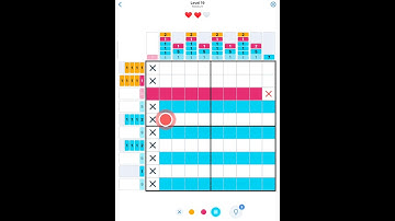 NONOGRAM COLOUR LEVEL 19|NONOGRAM COLOUR GAMEPLAY|#budimahilagaming #nonogram