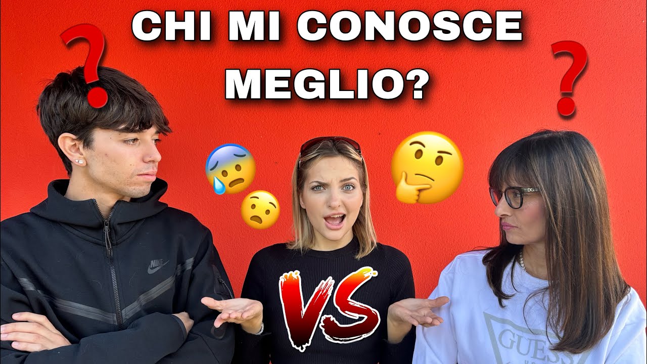 CHI MI CONOSCE MEGLIO TRA IL MIO RAGAZZO E MIA MAMMA con PENITENZA ...