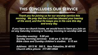 220925 | Sunday 10:30AM Traditional Worship Service