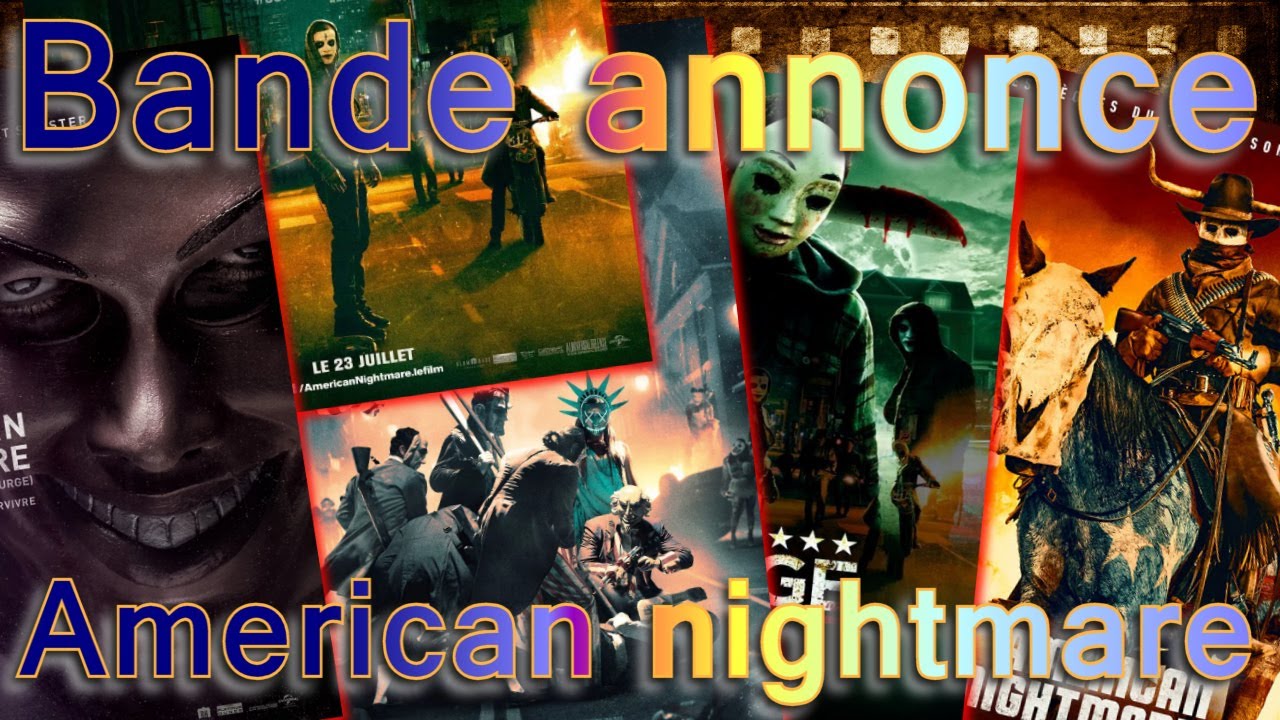 Bande annonce american nightmare de 1 à 5 vf film d'horreur - YouTube