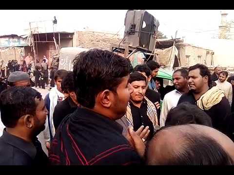NA Akhian Bnd Kr NAizay Tay Noha By MAnjotha Party Chehlum At Mehmood Kot City
