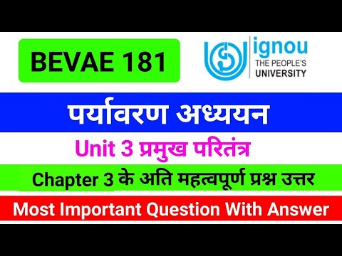 BEVAE 181 Chapter