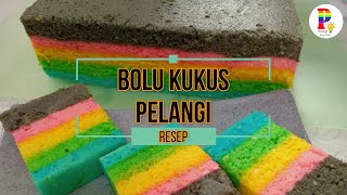 Resep Bolu Kukus Pelangi