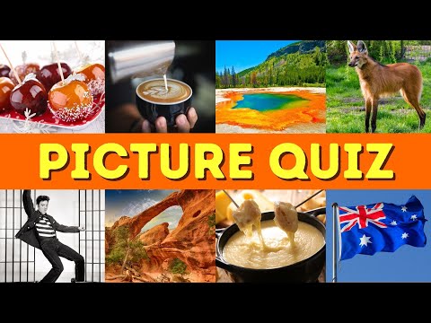 Picture Quiz - General Knowledge - Trivia Questions - Picture Round - Pub Quiz