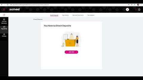 ESS How to Update your Direct Deposit