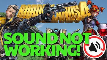 Borderlands 4: Fix audio not working, fix crackling, muffled & popping Audio PC 🎮🔊 Easy FIX 🟢