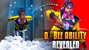 Free Fire Dbee Ability EXPLAINED - ( 2025 ) | Dbee Character Ability Test