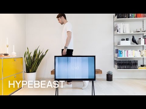 The Samsung Serif TV Blends Seamlessly With Fredrik Risvik's Refined Design Aesthetic