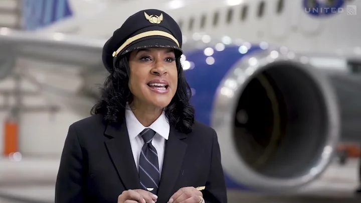 United  First Officer Carole H. takes flight