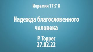 Надежда благословенного человека. Иеремия 17:7-8