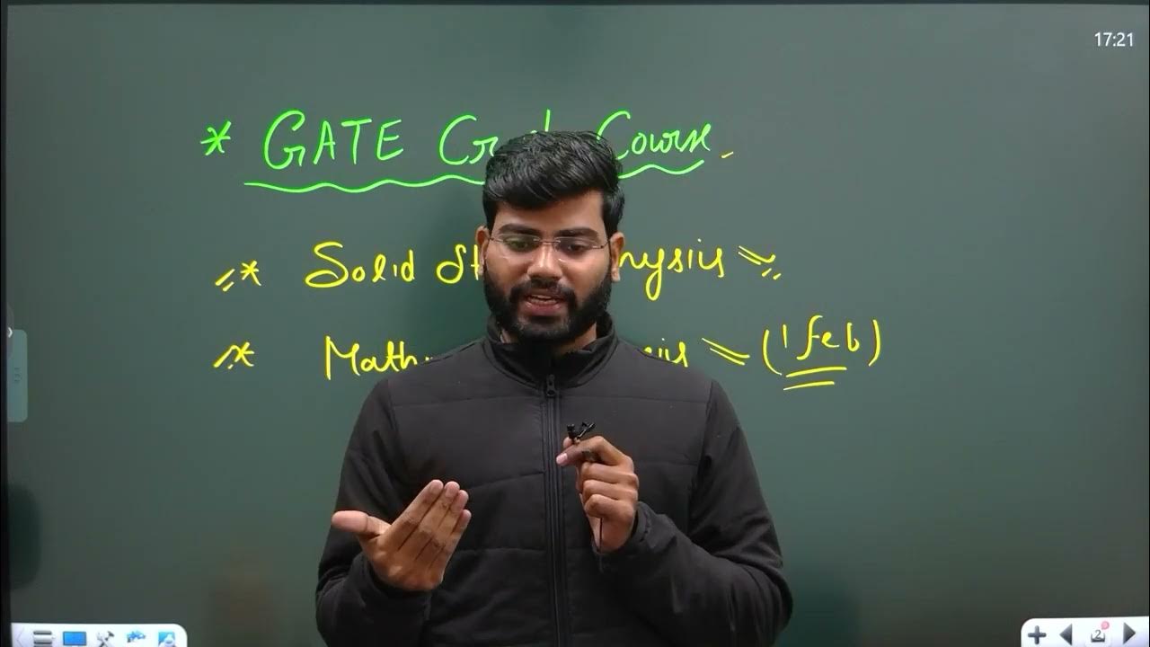 physics tadka important information must watch gate crash course
