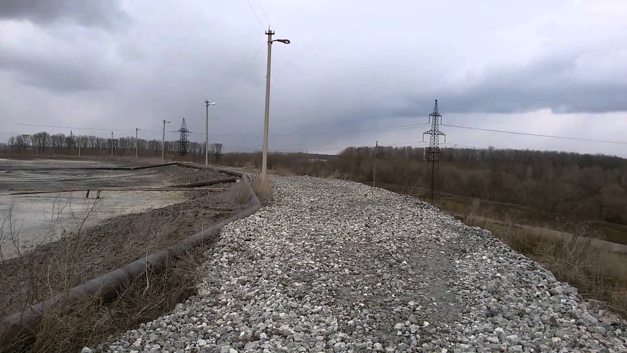 Косогорский Металлургический Завод г.Тула Пром. зона. Отстойник КМЗ ...