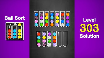 Ball Sort Puzzle Solution Level 303