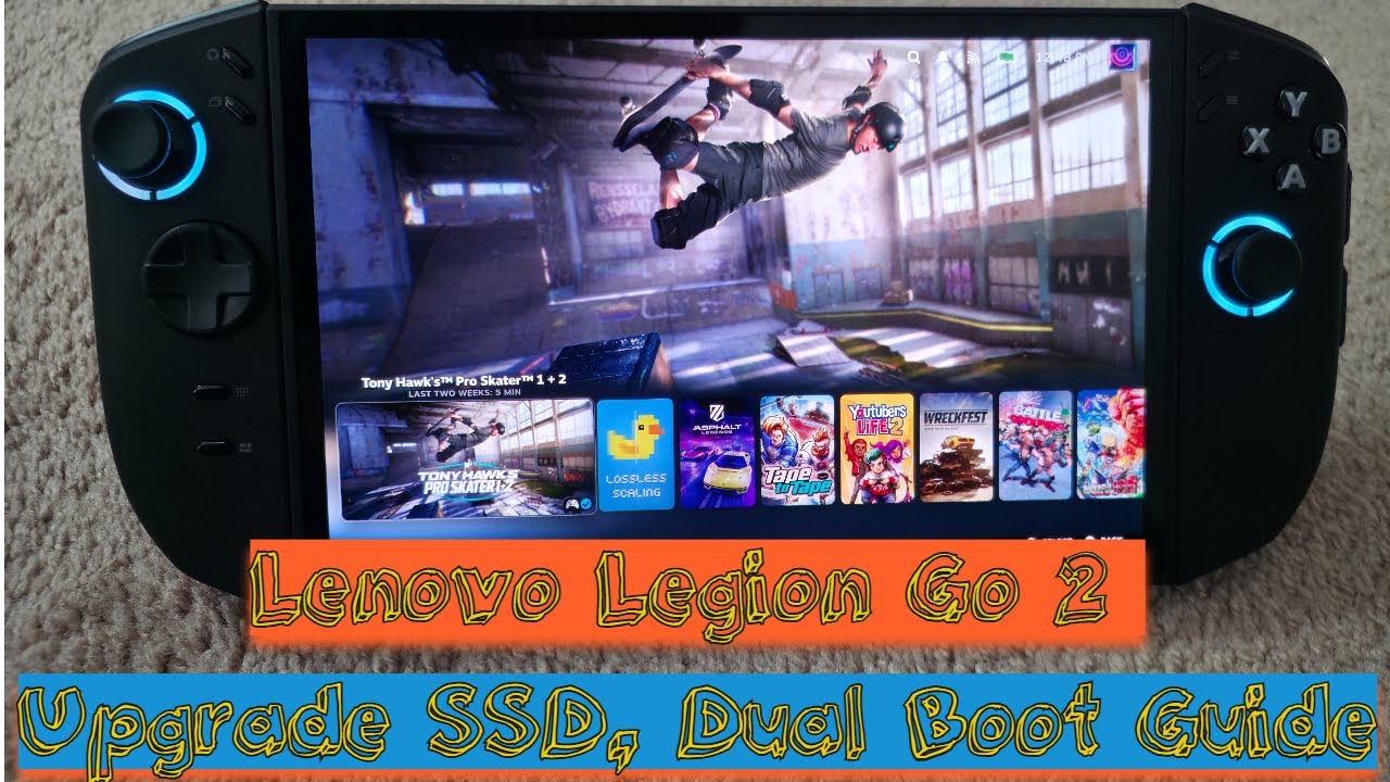 Legion Go 2 Z2 Extreme 4TB換装 美品 Legion Go 2 Z2 Extreme 4TB換装 美品 The Legion Go 2 needs more