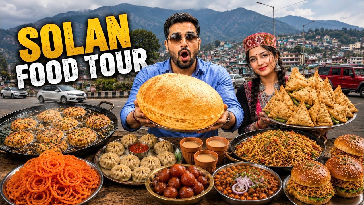 Solan’s BEST Street Food Tour 🇮🇳 5 Local Favourite Spots You Can’t Miss | Himachal Street Food