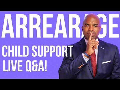 How do Child Support Arrears work? Can I get a Credit? LIVE Q&A! childsupport childsupport2021