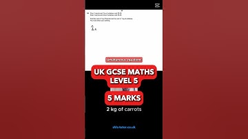 Master Solving Linear Simultaneous Equations for GCSE Maths – Can You Solve it? 🥕