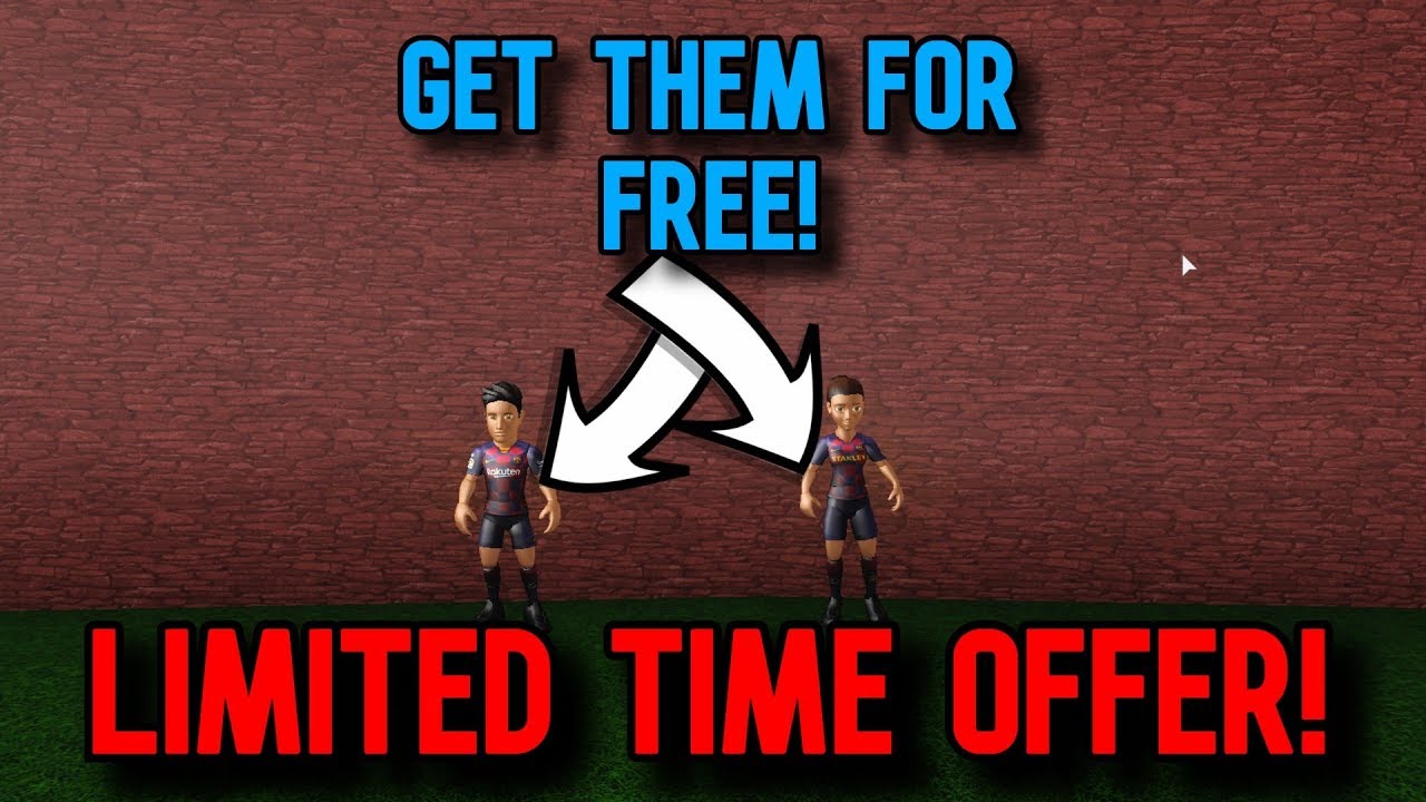 How To Get The Free Barcelona Bundle Roblox -