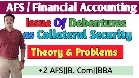 Issue of Debentures as a Collateral Security/ Malayalam