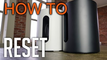 How to Reset Sonos Sub Mini