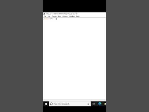 VIRUS Using python