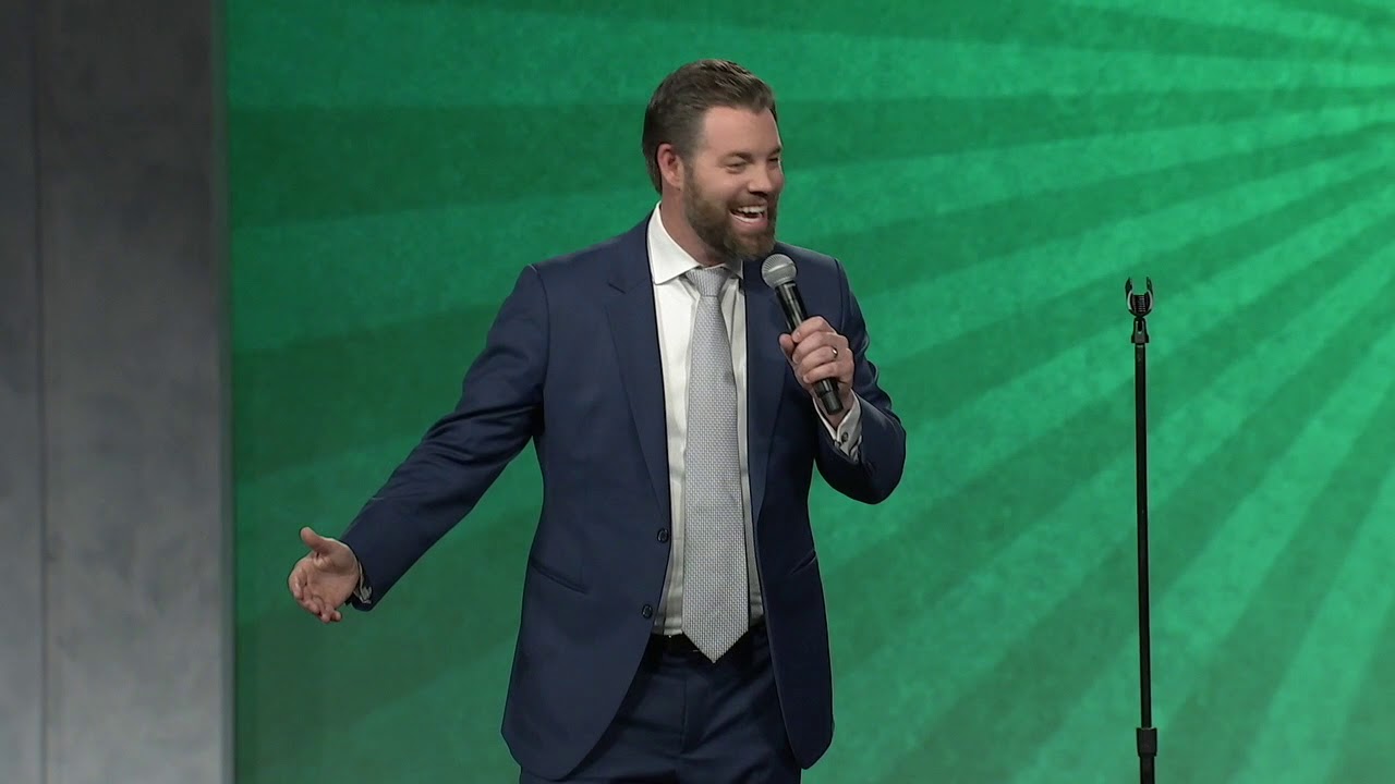 Jason Hewlett Keynote Speaker Stage Introduction of The Promise YouTube