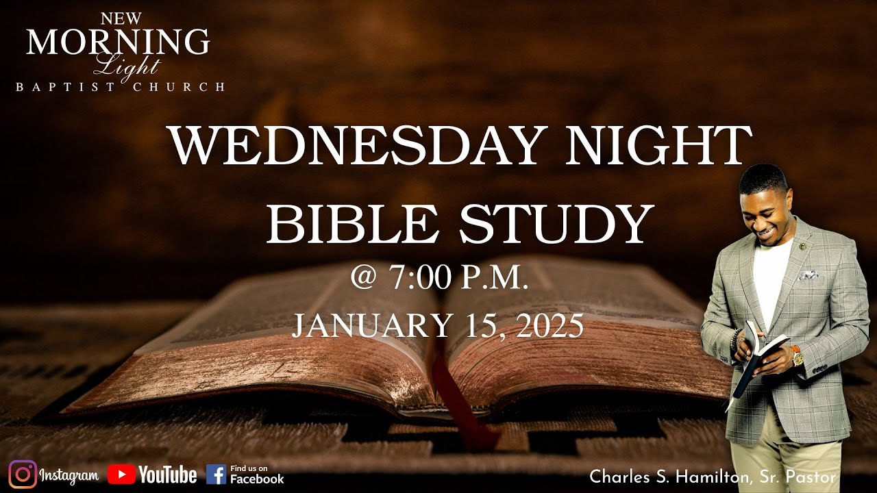 Wednesday Night Bible Study - YouTube