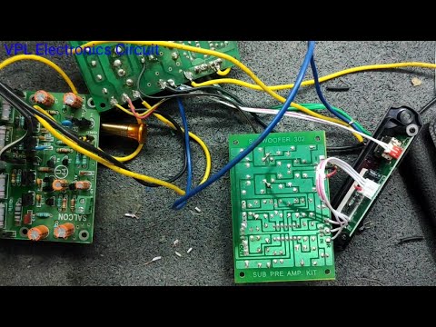 selcon audio board200 watt || supply || subwoofer Bluetooth card  how to use in hindi