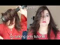 one step hair dryer brush tutorial| salon like blow dryer at home in just 5 mins