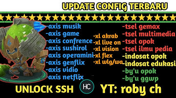 update config http custom all operator no lemot,cepat konek [ 15 JUN ]