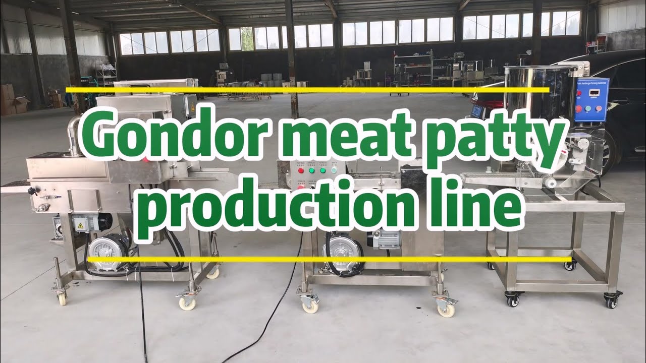 Gondor High-Efficiency Meat Patty Production Line 🚀🔥