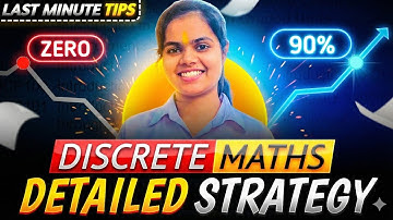 Discrete Mathematics Strategy | End-Sem Study Plan + Important Topics | BunkToBrain