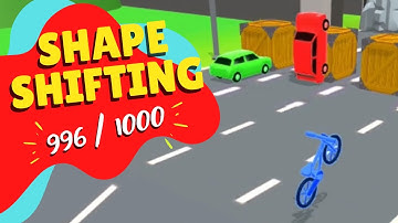 SHAPE SHIFTING Level 996 / 1000 (All Levels Gameplay Walkthrough)