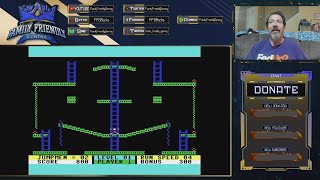 Jumpman Junior C64 Gameplay