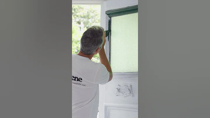 How to paint an exterior door! #shorts