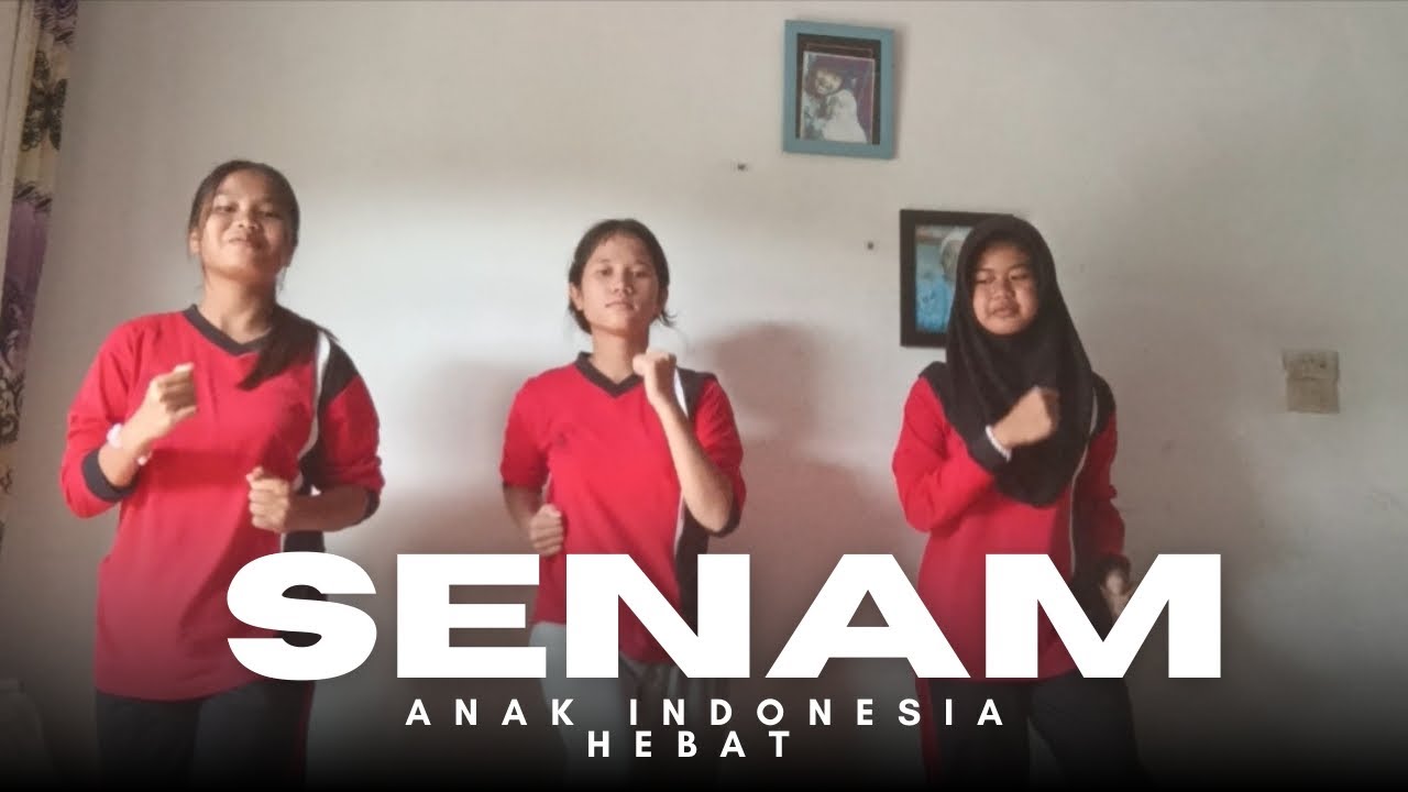 Senam anak Indonesia hebat.
