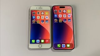 iPhone 8 Plus vs iPhone 16 Pro Max - Speed Test