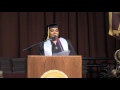 Ribbon Williams-Harvey HSSU Valedictorian speech 2016