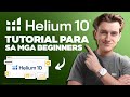 Helium 10 Tutorial para sa Beginners: Step-by-Step Guide sa Amazon FBA Success