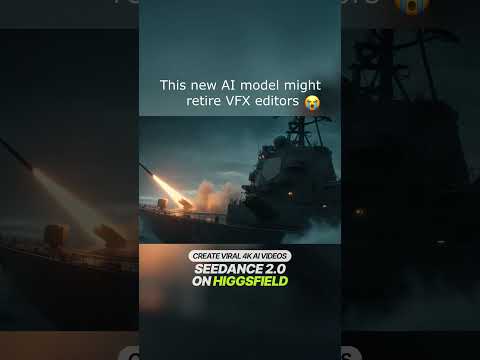 This new AI model might retire VFX editors 😭#higgsfieldai