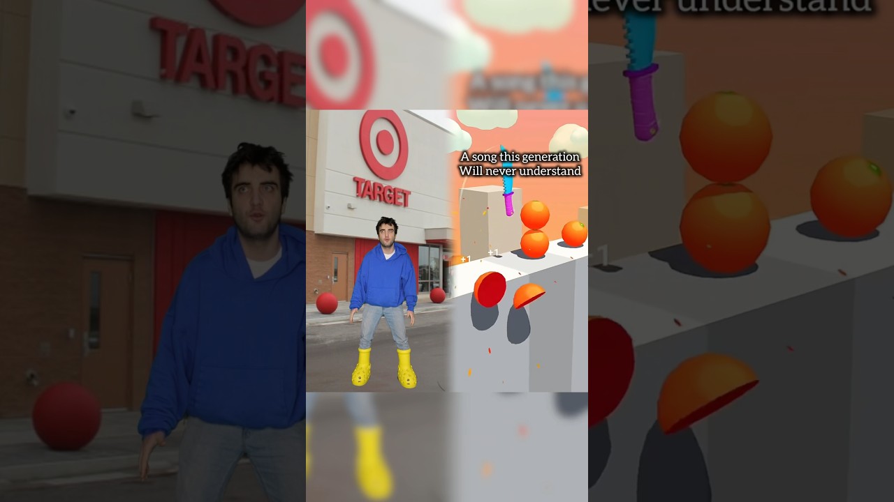 When You Steal The Big Red Ball Outside Target 🤣