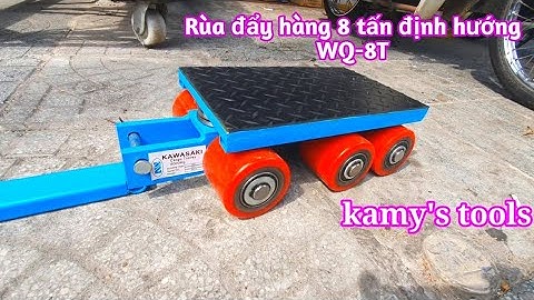 Con rùa chuyển hàng 8 tấn WQ-8T có tay cầm điều hướng 180 độ