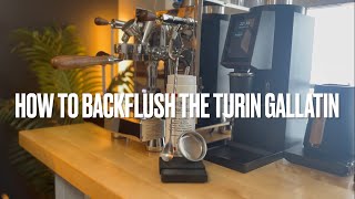 How to Backflush the Turin Gallatin Espresso Machine | Essential Maintenance Guide