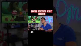 Doctor Reacts to Disney Injuries #shorts #doctor #intrestingfacts #viral #funnyshorts