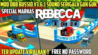 Download Mod Obb Bussid v3.6.1| Sound Serigala Guk Guk | Special Markas Rebecca Terbaru
