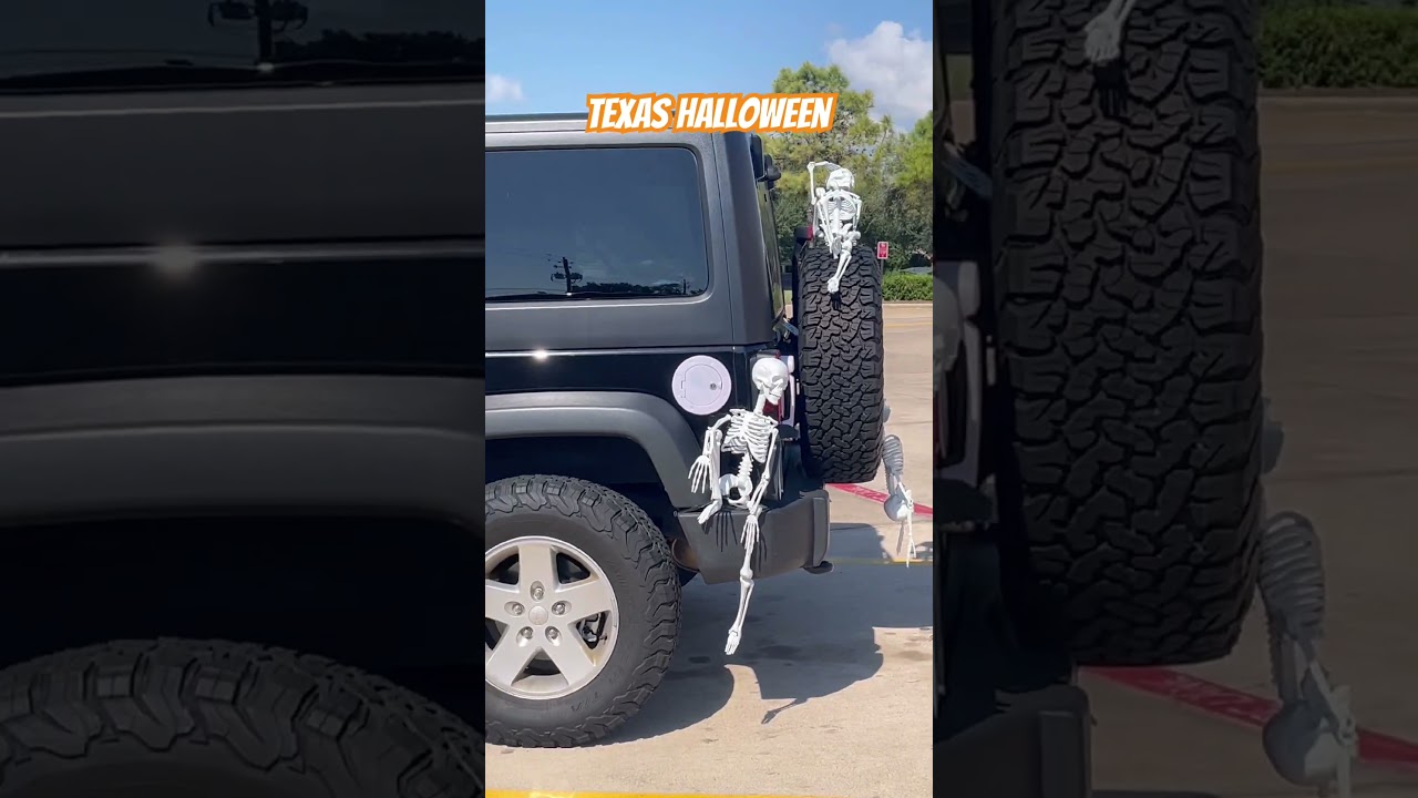 Это Хэллоуин в Техасе.