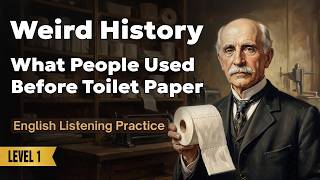 Weird History: What People Used Before Toilet Paper | Storytelling In English