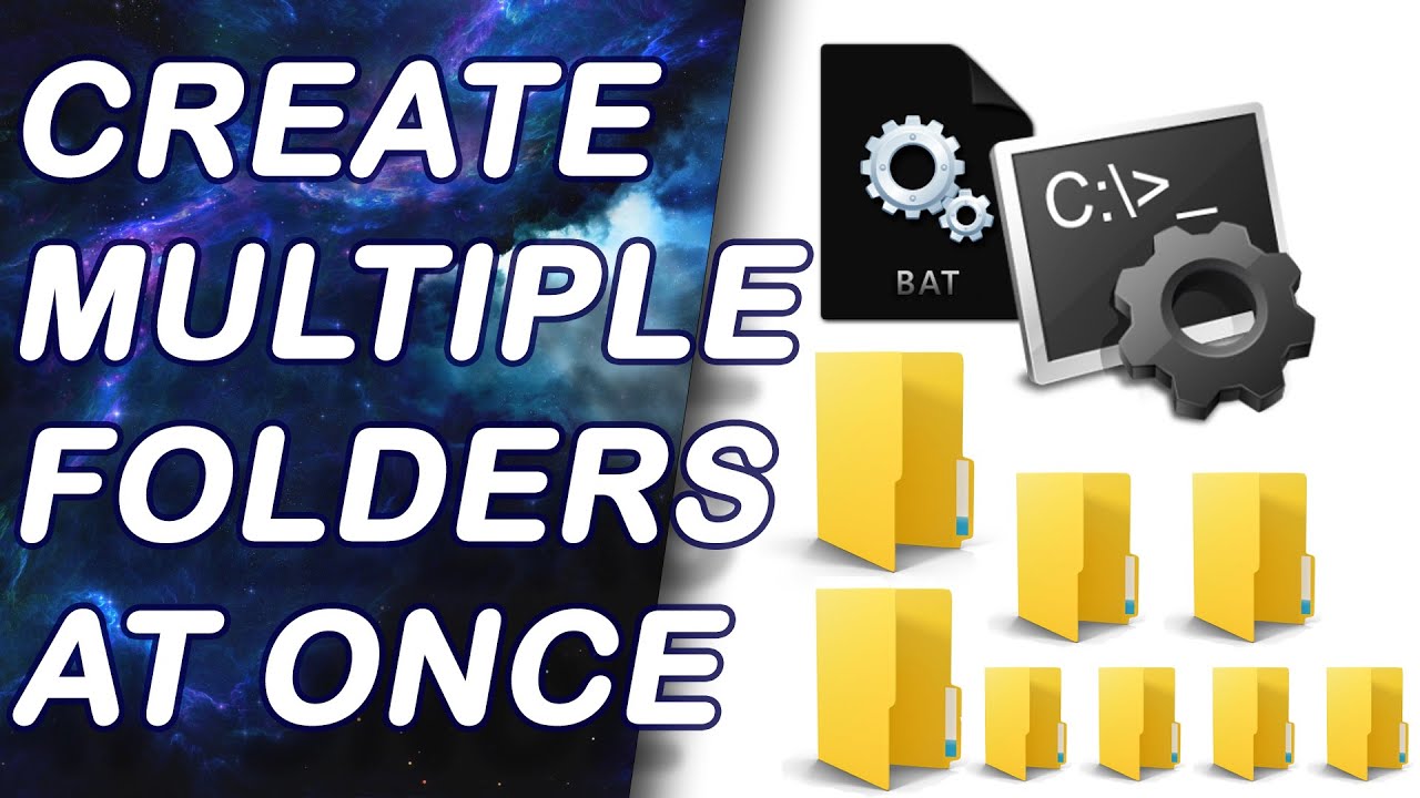 How To Create Multiple Folders Subfolders At Once Using Cmd Anytime