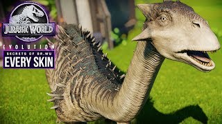 ANKYLODOCUS | Every Skin, Indominus Defence, Discussion (Jurassic World: Evolution New Dinosaur)